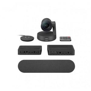Logitech Rally System Video Conferencing Cam Set (6 Pcs Set/Audio Coverage 10 Feet)